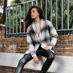 Wilfred Free Off-Duty Jacket - Heather Grey